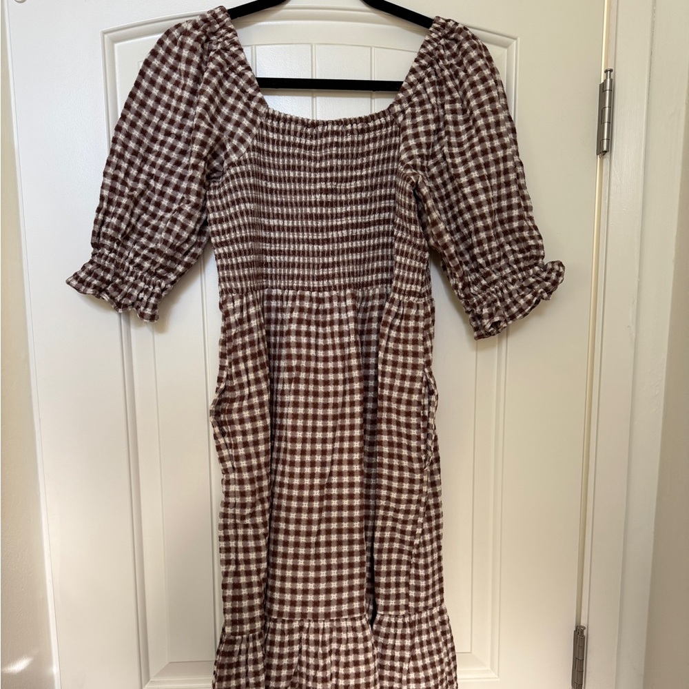 Madewell Lucie gingham Dress